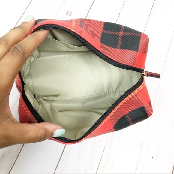 Kate Spade Red Newbury Lane Davie Cosmetic Pouch - Picture 3 of 3